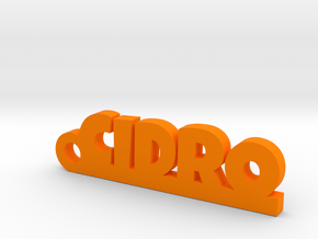 CIDRO_keychain_Lucky in Orange Processed Versatile Plastic
