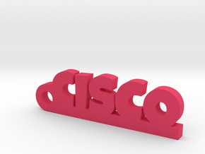 CISCO_keychain_Lucky in Pink Processed Versatile Plastic