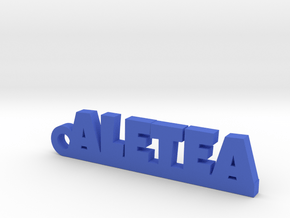 ALETEA_keychain_Lucky in Blue Processed Versatile Plastic