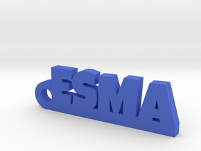 ESMA_keychain_Lucky in Blue Processed Versatile Plastic