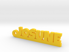 JOSUNE_keychain_Lucky in Yellow Processed Versatile Plastic