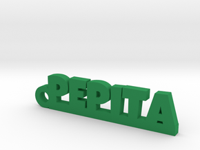 PEPITA_keychain_Lucky in Green Processed Versatile Plastic