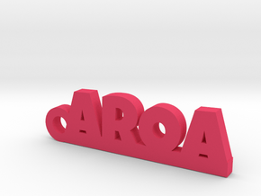 AROA_keychain_Lucky in Pink Processed Versatile Plastic