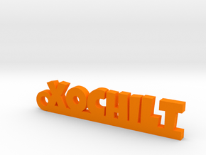 XOCHILT_keychain_Lucky in Orange Processed Versatile Plastic