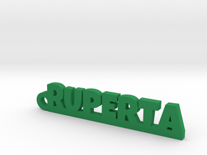 RUPERTA_keychain_Lucky in Polished Brass