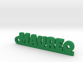 MAUREO_keychain_Lucky in Green Processed Versatile Plastic