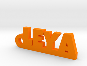 LEYA_keychain_Lucky in Orange Processed Versatile Plastic