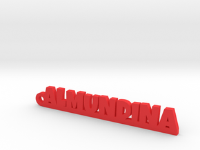 ALMUNDINA_keychain_Lucky in Red Processed Versatile Plastic