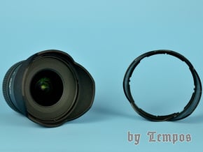 Gegenlichtblende Lens Hood for Sigma 10-20 in Black Natural Versatile Plastic