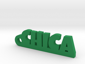 CHICA_keychain_Lucky in Polished Brass