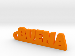 BUENA_keychain_Lucky in Orange Processed Versatile Plastic