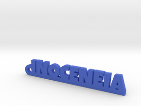 INOCENEIA_keychain_Lucky in Blue Processed Versatile Plastic