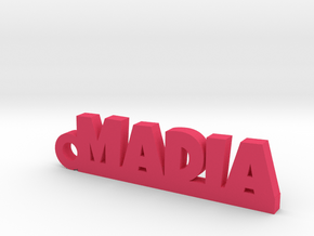 MADIA_keychain_Lucky in Pink Processed Versatile Plastic