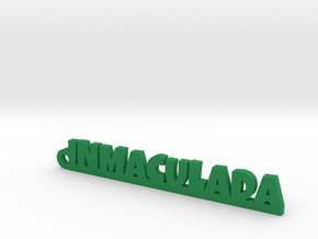 INMACULADA_keychain_Lucky in Green Processed Versatile Plastic