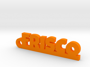 FRISCO_keychain_Lucky in Orange Processed Versatile Plastic