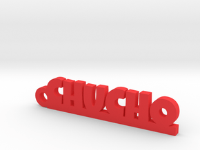 CHUCHO_keychain_Lucky in Red Processed Versatile Plastic