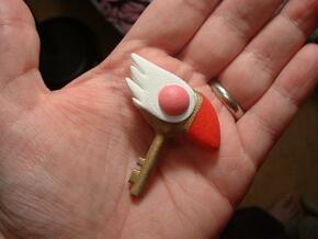 Cosplay Sakura Clow key bird in White Processed Versatile Plastic
