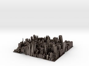 City Slice in Polished Bronzed Silver Steel