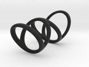 Ring for Bob L1 7-8 L2 1 3-8 D1 6 D2 6 1-2 D3 9 1- in Black Premium Versatile Plastic