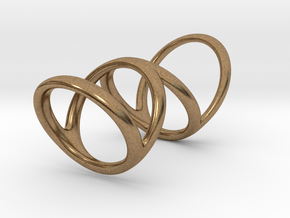 Ring for Bob L1 7-8 L2 1 3-8 D1 6 D2 6 1-2 D3 9 1- in Natural Brass