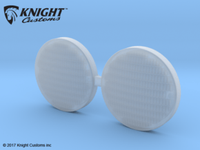 AJ10055 Spot Light Lens in Tan Fine Detail Plastic