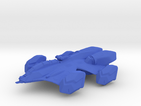 Heavy Support Ship in Blue Processed Versatile Plastic