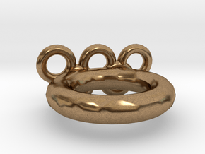 Olympic Ring US Size 9 in Natural Brass