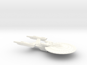 USS Proteus in White Processed Versatile Plastic