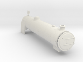 A0 - H1 - Parallel Boiler & Firebox A in White Natural Versatile Plastic