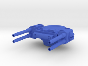 quad_turret in Blue Processed Versatile Plastic