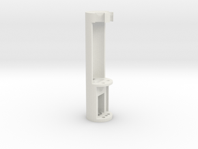 Sidious Saber Chassis - NB v4 with Switch Holder in White Natural Versatile Plastic