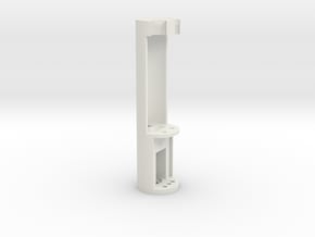 Sidious Saber Chassis - NB v4 with Switch Holder in White Natural Versatile Plastic