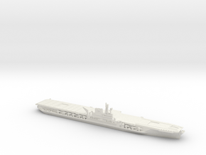 USS Midway 1/1800 in White Premium Versatile Plastic