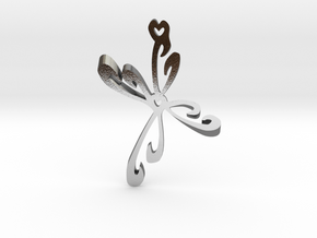 Heart  in Polished Silver