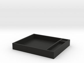 Dice Box in Black Natural Versatile Plastic