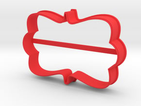Plate 27 cookie cutter for professional in Red Processed Versatile Plastic