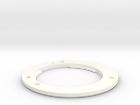 Fuji mount ring for PD Nikon capture lens in White Processed Versatile Plastic