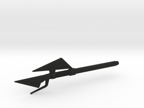Vibro Spear / Trident for Legends Chop Shop in Black Premium Versatile Plastic