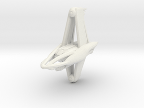 Dilgar Heavy Fighter in White Natural Versatile Plastic