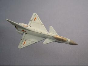 1/285 (6mm) CHINESE J-10  in White Natural Versatile Plastic