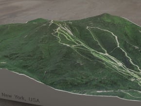 Whiteface Mtn., NY, USA, 1:25000 Explorer in Full Color Sandstone