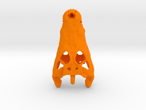 Alligator 60mm with Pendant Loop in Orange Processed Versatile Plastic