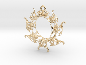 JkMRing in 14K Yellow Gold