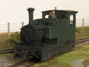00n3 Clogher Valley Tram Engine in Smooth Fine Detail Plastic