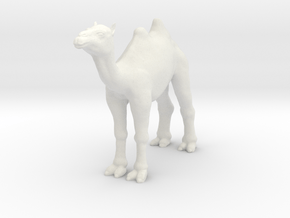 Printle Animal Camel - 1/72 in White Natural Versatile Plastic