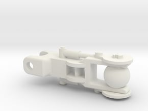 Mata weapon arm upper in White Natural Versatile Plastic