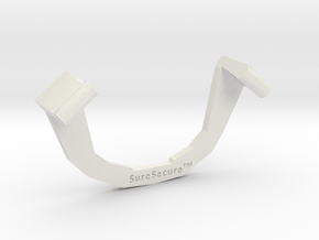 The SureSecure™ Battery Lock for dji Spark in White Natural Versatile Plastic