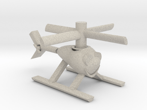 Happy Heli with moving parts in Natural Sandstone