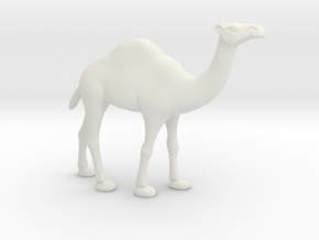 Printle Animal Dromedary - 1/32 in White Natural Versatile Plastic