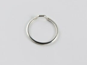 BETTER HALF Ring(HEXAGON), US size 11 d=20,5mm in Polished Silver: 11 / 64
